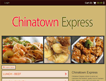 Tablet Screenshot of chinatownks.com